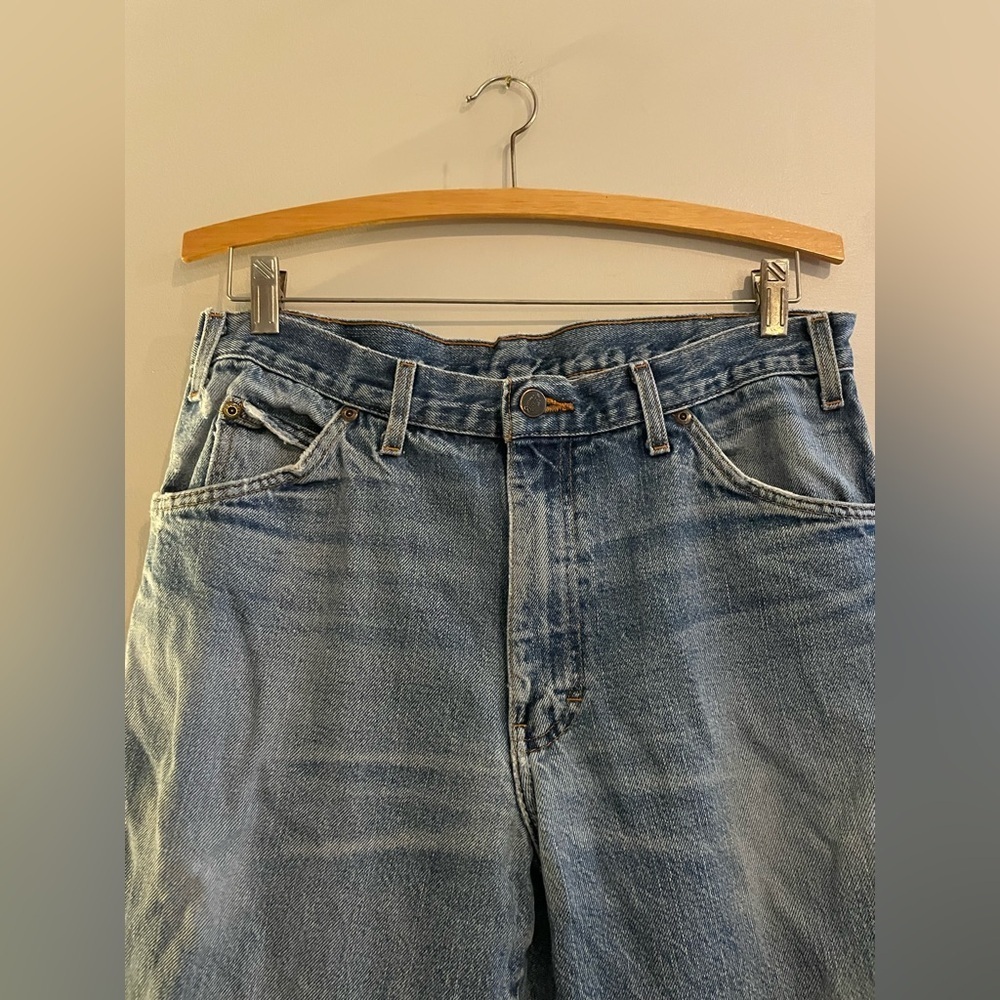 Dickies Distressed Dark Wash Denim Jeans - Picture 4 of 7